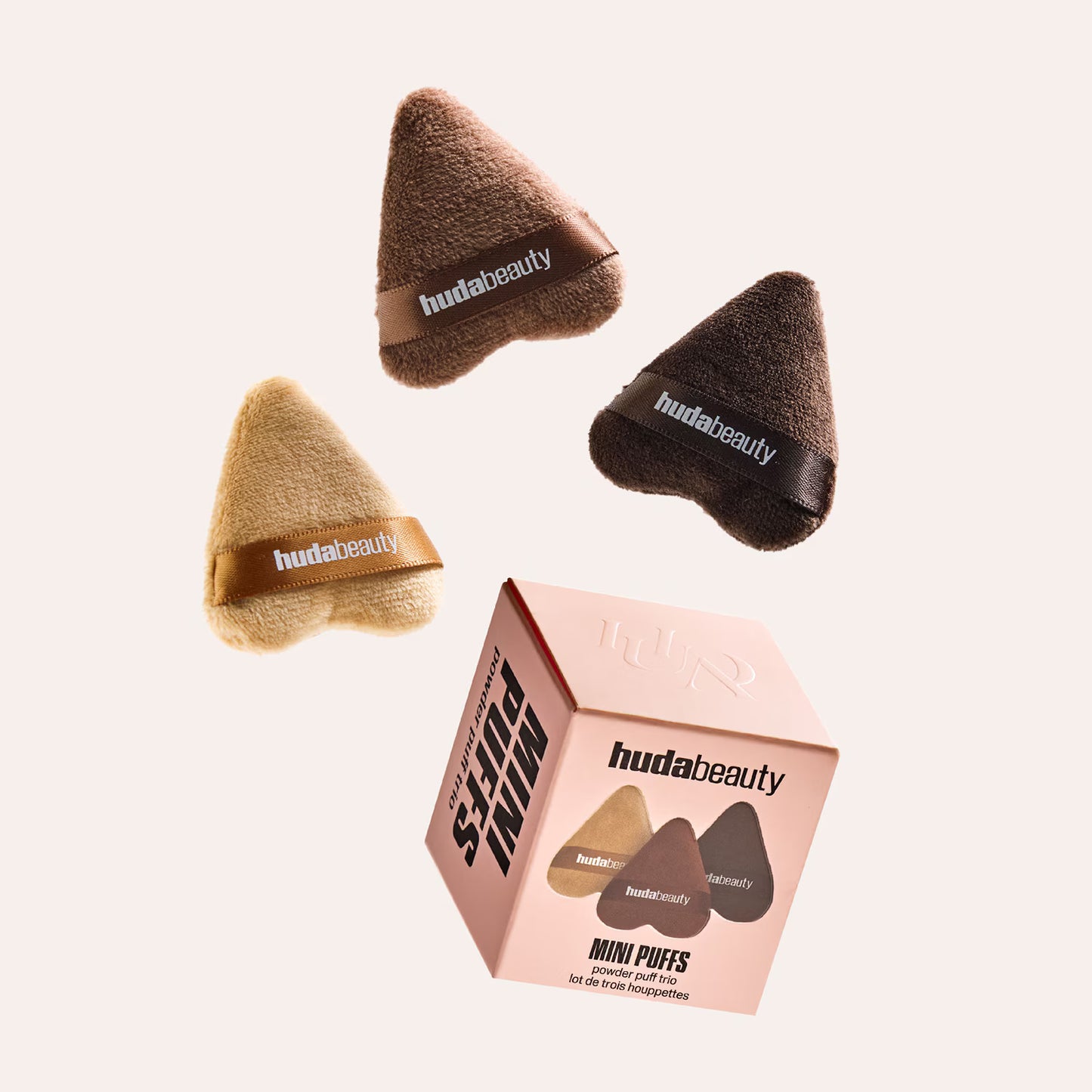 Huda Beauty - Mini Puffs Powder Puff Trio